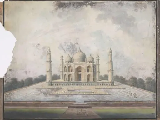 The Taj Mahal, Agra, by Unknown