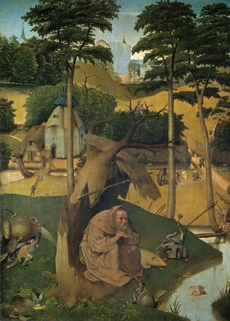 The Temptation of St Anthony, by Unknown