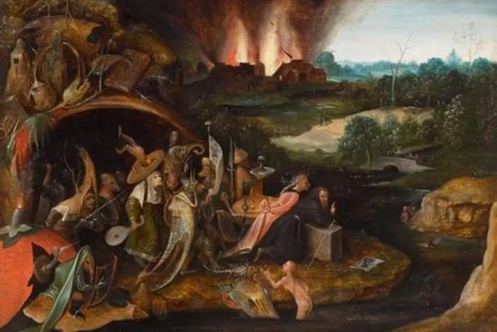 The temptation of St. Antony, by Unknown