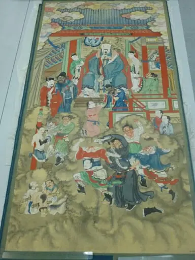 The Ten Kings of Purgatory: King of the River of Suffering of the Second Court, by Unknown