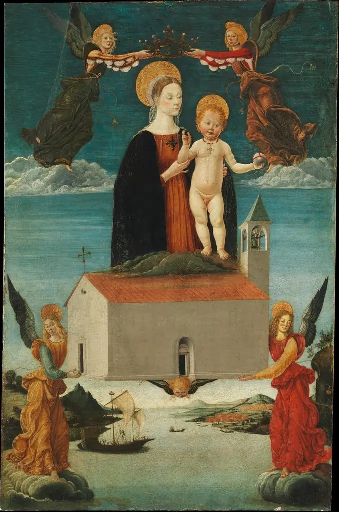 The Translation of the Holy House of Loreto, by Unknown, 1510