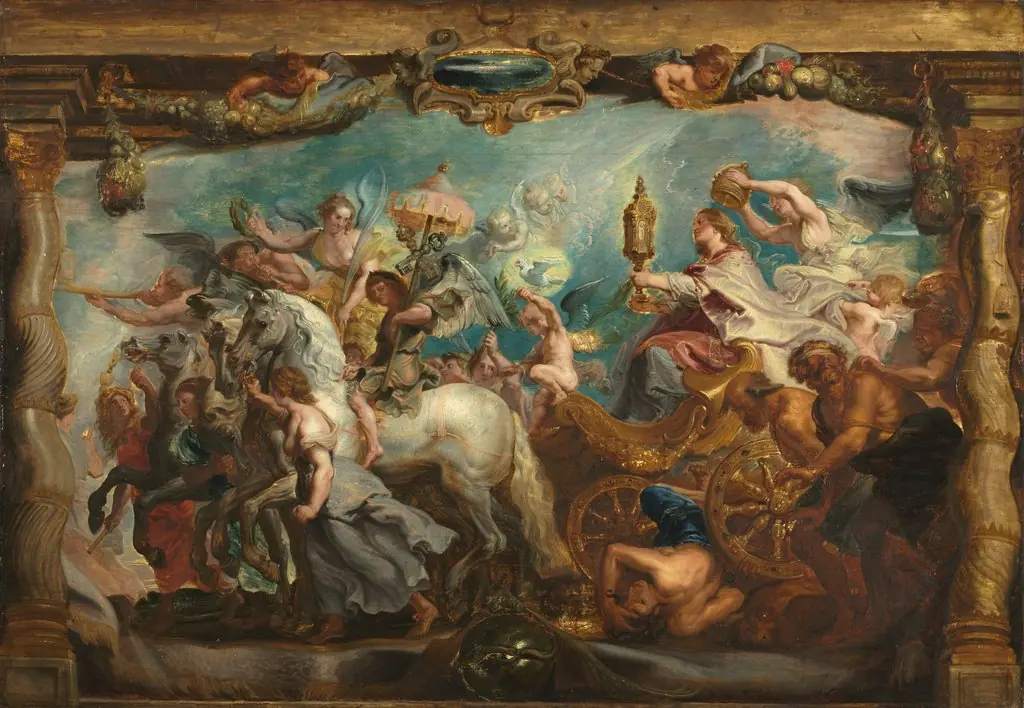 The Triumph of the Church, by Unknown
