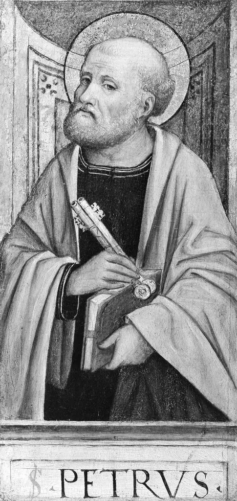 The Twelve Apostles: Saints Bartholomew, Andrew, Matthew, James the Greater, Thaddeus, Philip, James the Lesser, Simon, Peter, Paul, Thomas, and John, by Unknown, 1501
