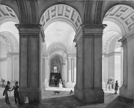 The Vestibule of Christiansborg Palace, by Unknown
