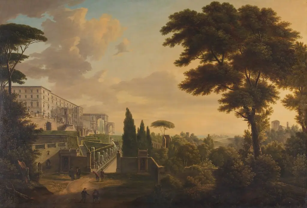 The Villa d'Este in Tivoli, by Unknown