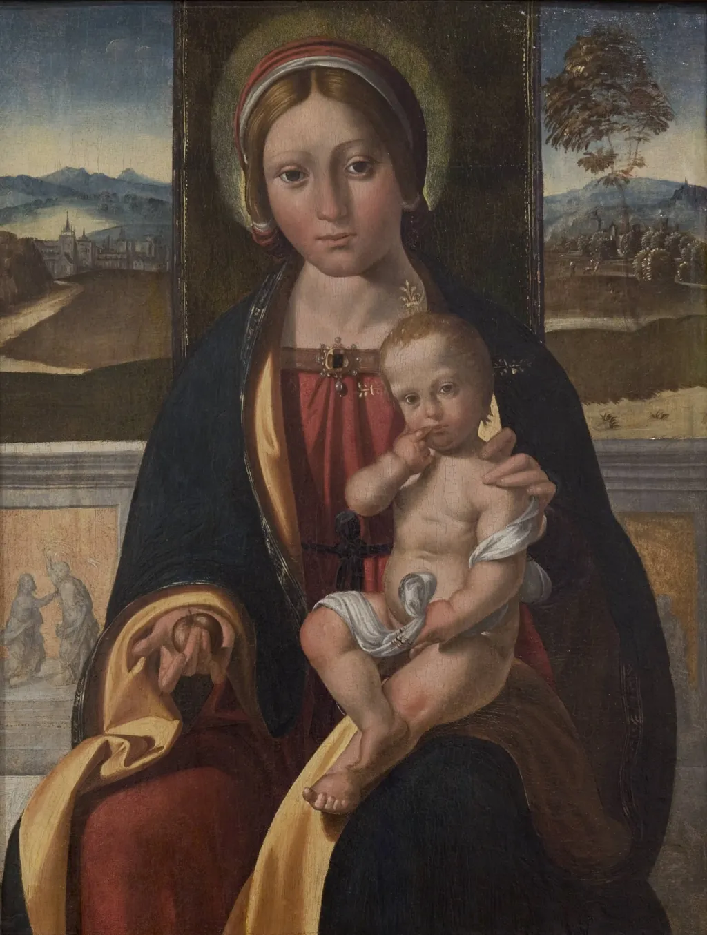 The Virgin and Child, by Unknown, 1450