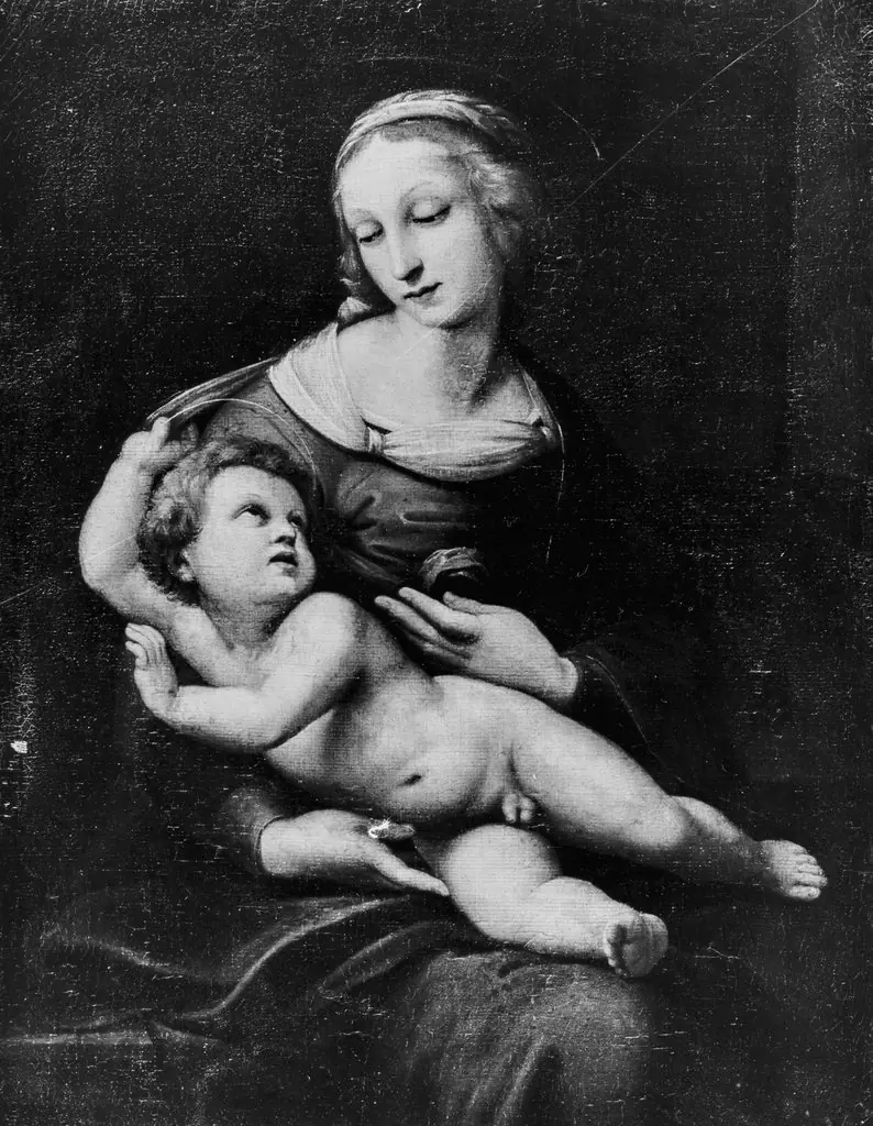 The Virgin and Child, by Unknown
