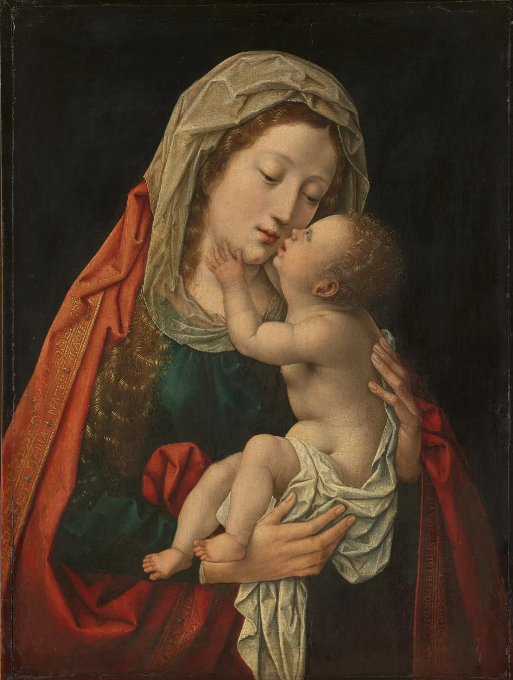 The Virgin and Child, by Unknown, unspecified, 1520
