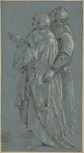 The Virgin and Saint John, by Unknown