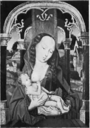 The Virgin Holding The Child with both Hands, by Unknown