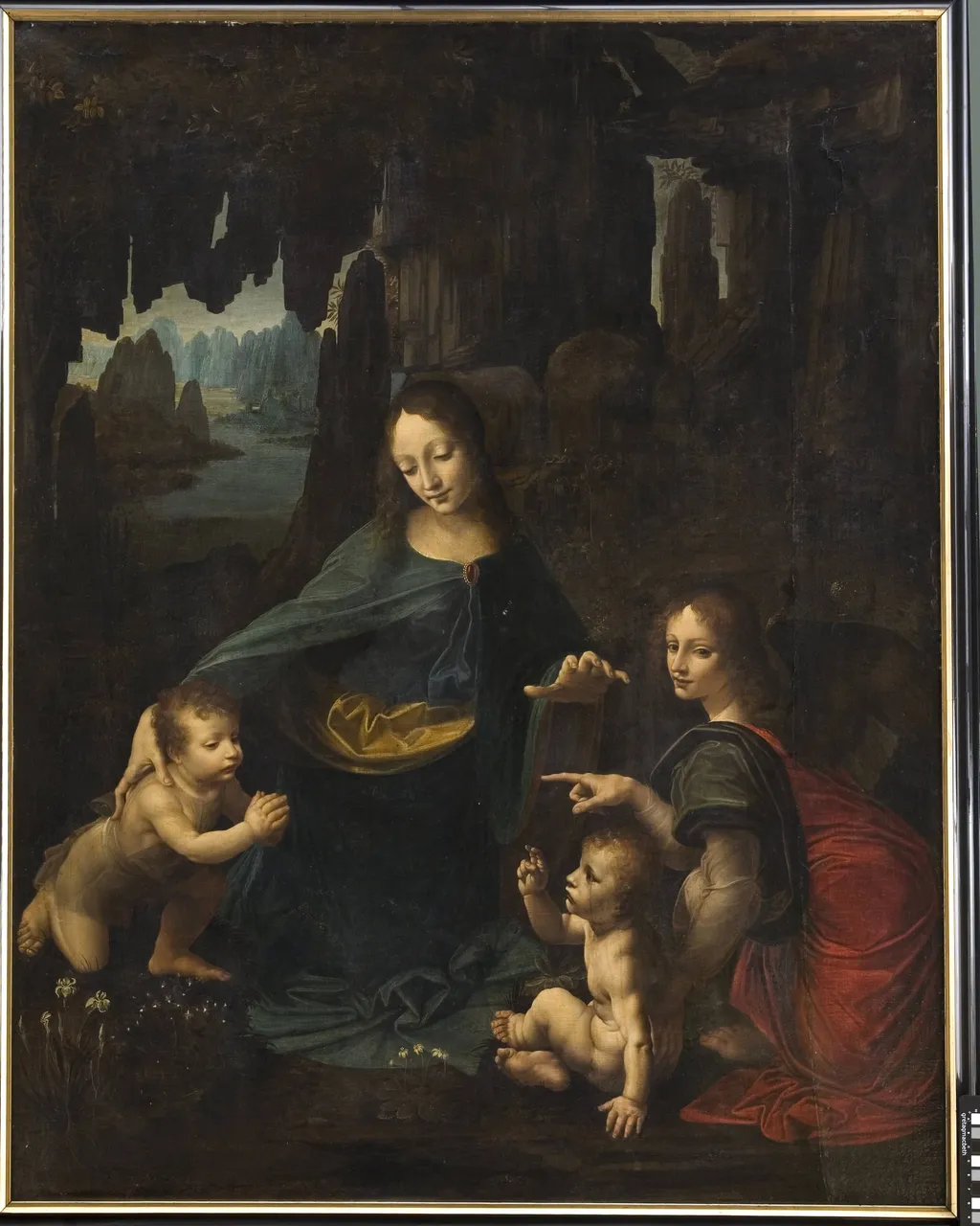 The Virgin of the Rocks, by Unknown, 1650