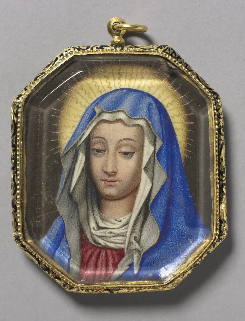 The Virgin (recto), by Unknown
