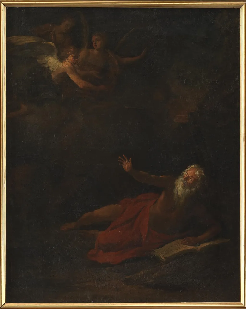 The Vision of St Jerome, by Unknown, 1550