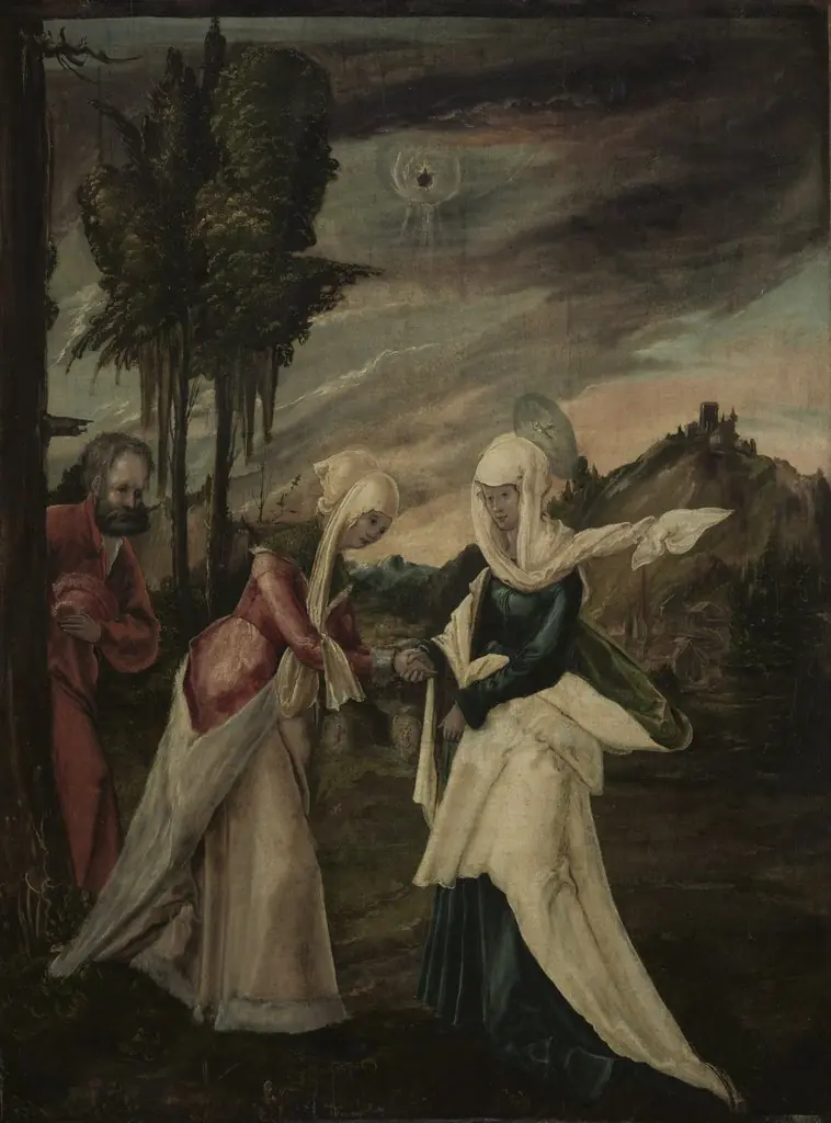 The Visitation, by Unknown