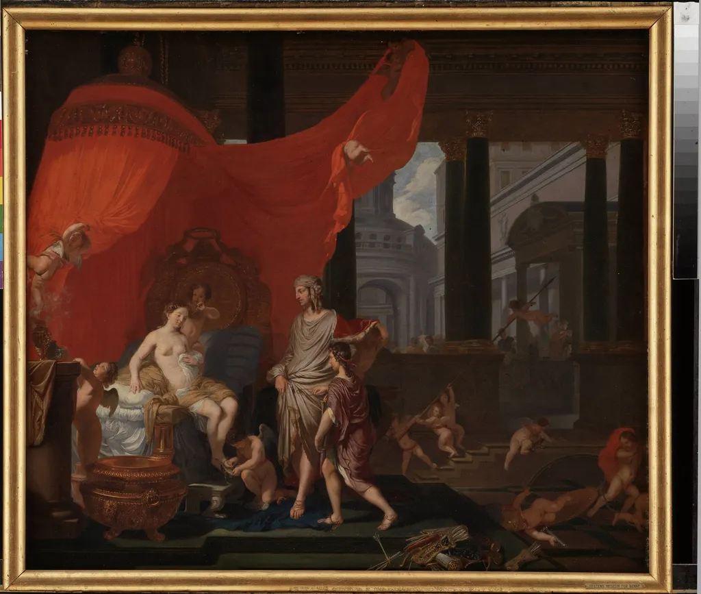 The Wedding of Alexander and Roxana, by Unknown, 1664