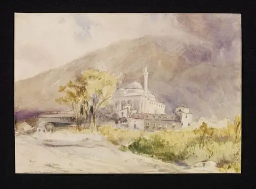 The Yildirim Beyazit Camii and Medrese, Bursa, by Unknown