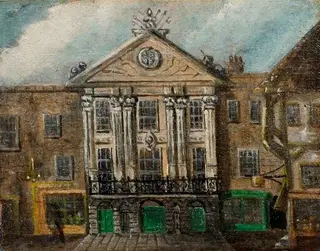 Theatre Royal, Drury Lane, by Unknown, 1775