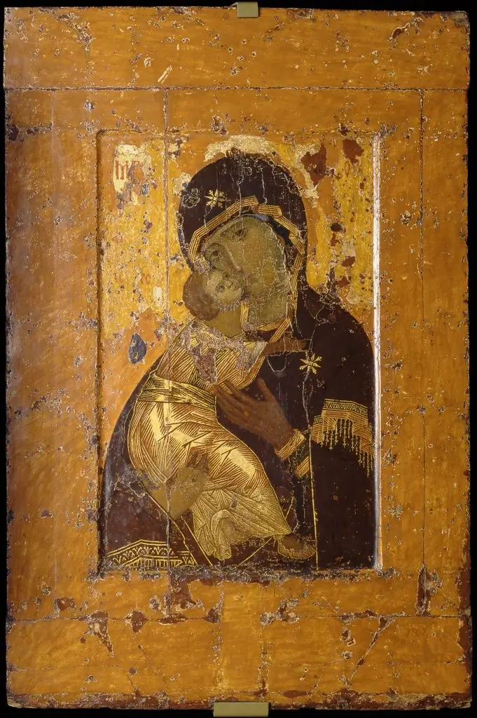 Theotokos of Vladimir, by Unknown