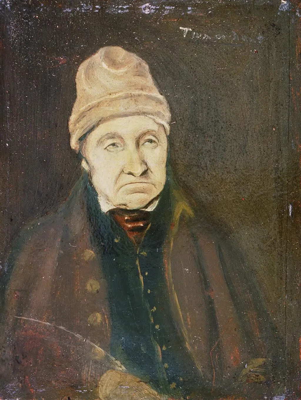 Thomas Edwards (Twm o'r Nant), by Unknown, oil, 1850