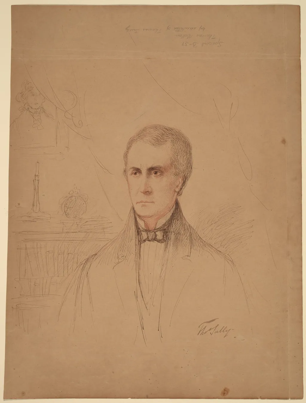 Thomas Mellon, by Unknown, ink, 1828