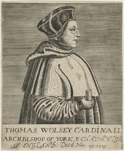Thomas Wolsey, Cardinal, by Unknown