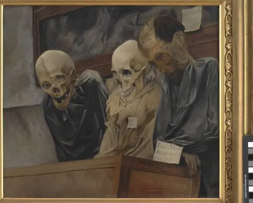 Three Skulls from Convento dei Cappucini at Palermo, by Unknown