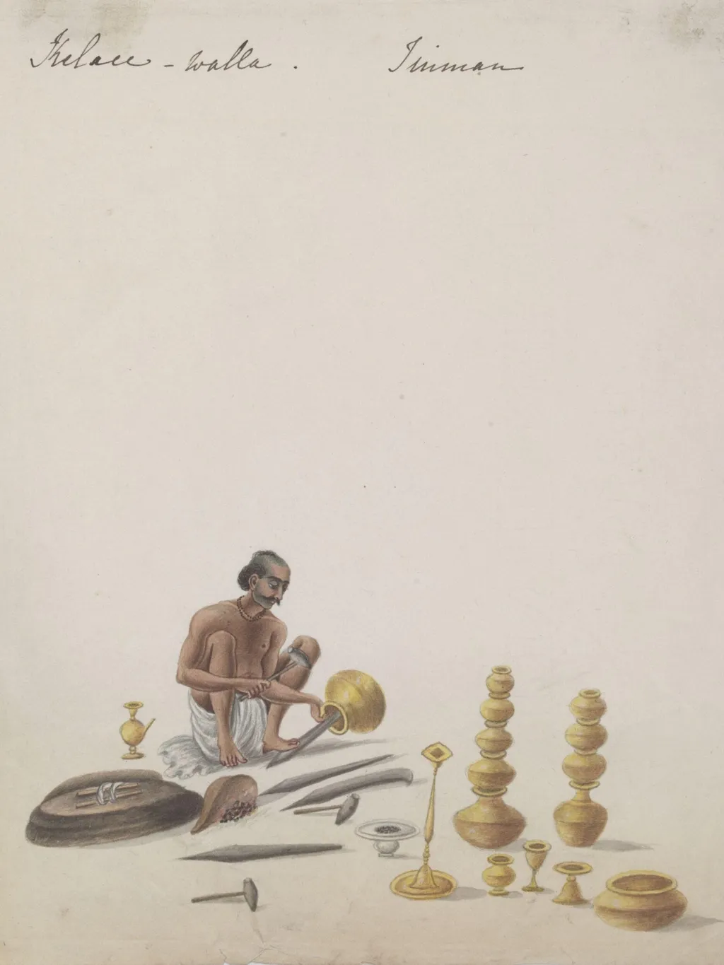 Tinman, by Unknown, paint, 1826