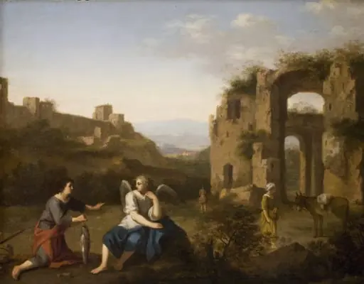 Tobiah and the Angel, by Unknown