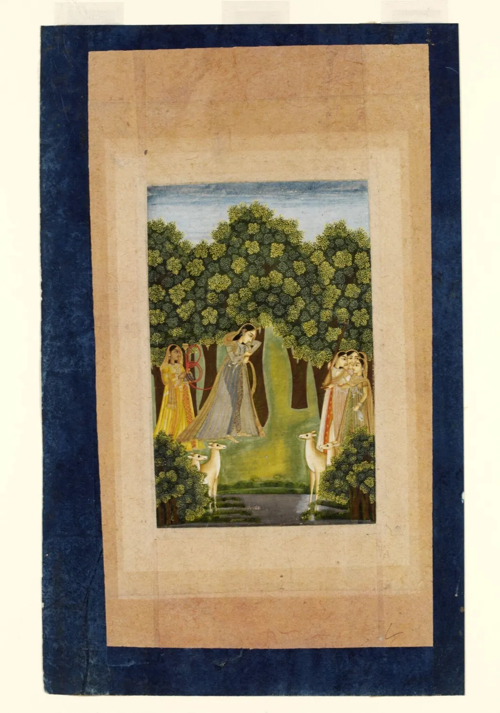 Todi Ragini, by Unknown, paint, 1780