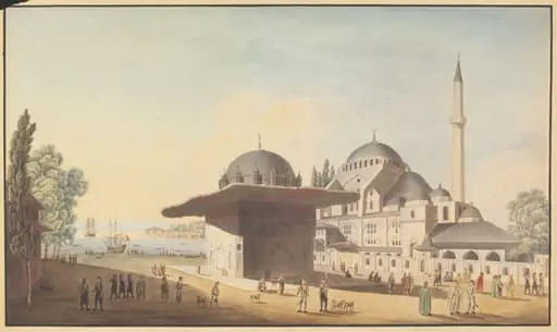 Tophane Çesmesi with Kiliç Ali Pasa Camii, by Unknown
