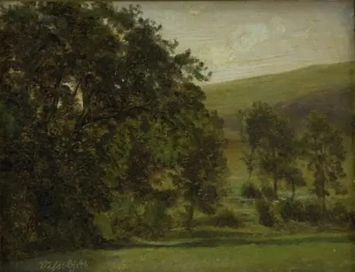 Trees at Vissenbjerg, Funen, by Unknown