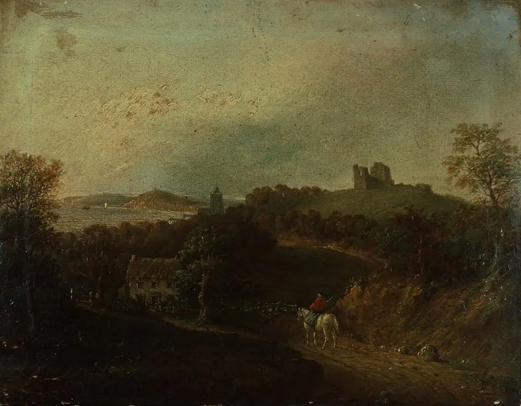 Trefdraeth, by Unknown, 1840