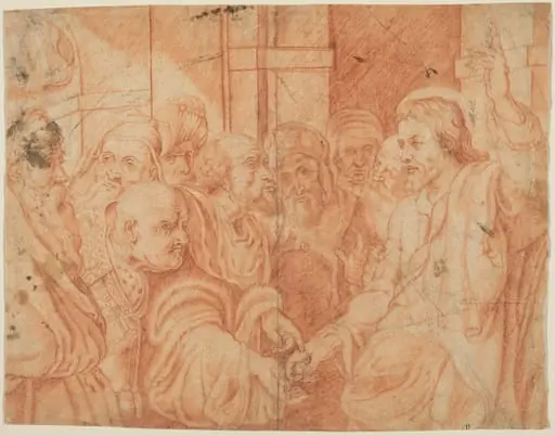 Tribute Money, by Unknown