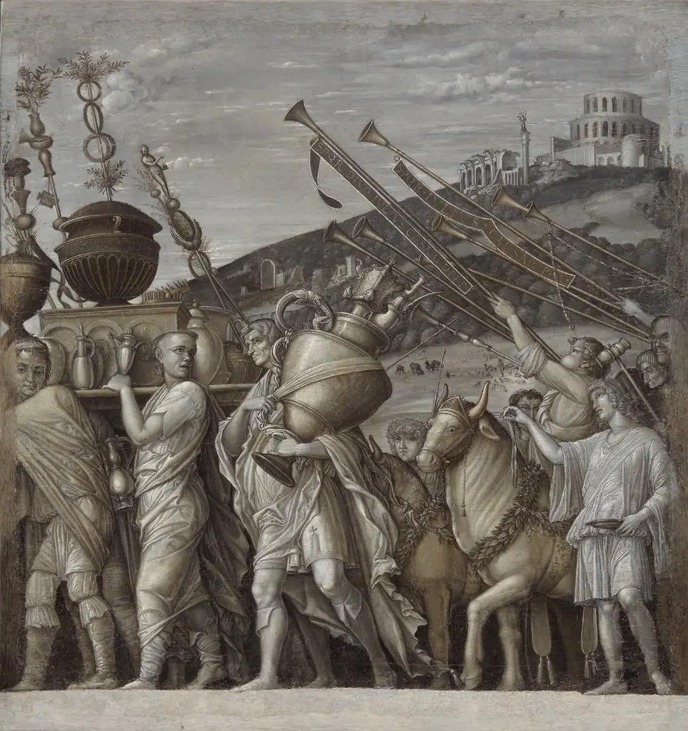 Triumphs of Caesar: Sacrificial Animals, by Unknown