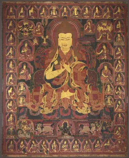 Tsong Khapa, Founder of the Geluk Order, by Unknown