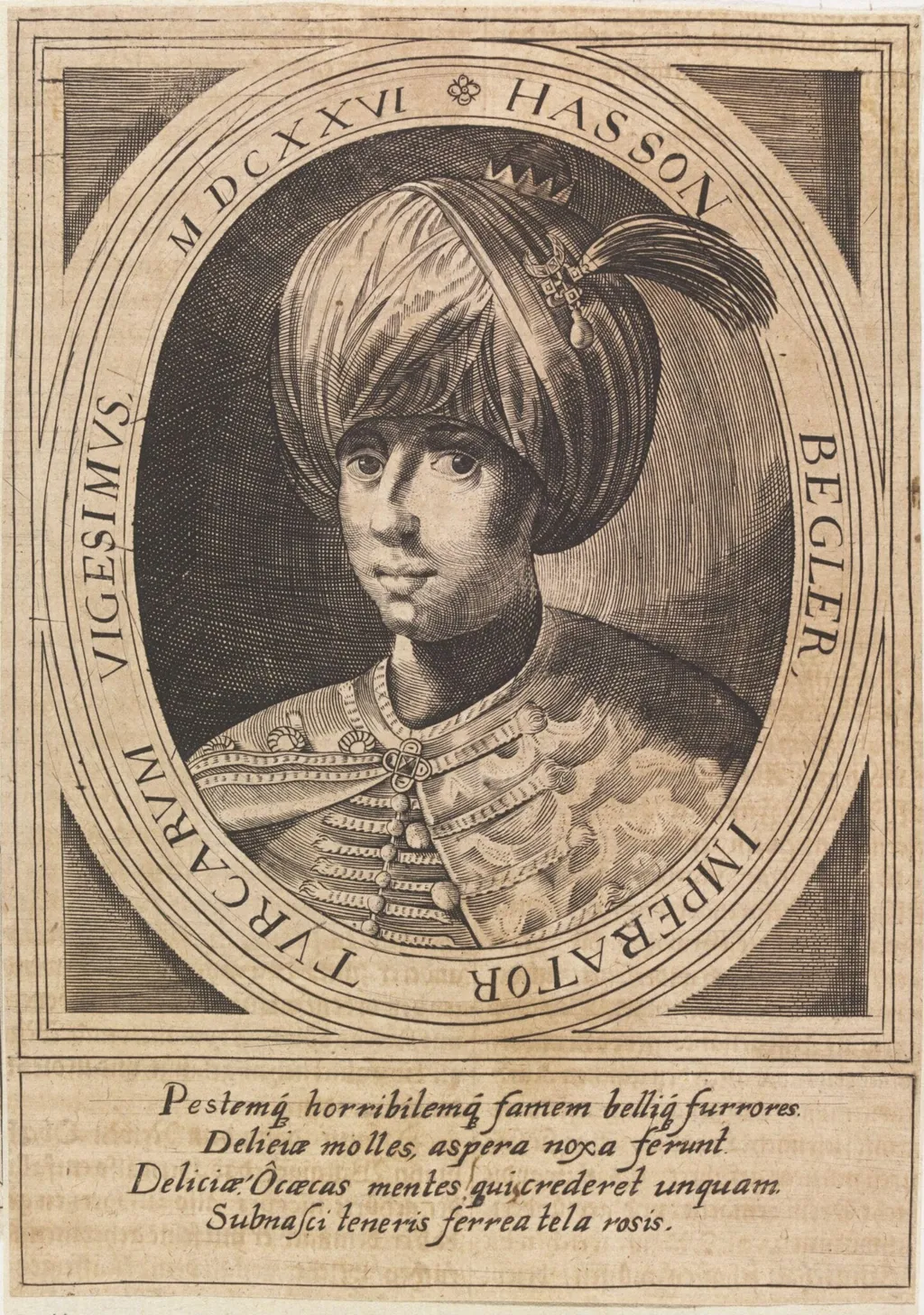 Turkish sultans, sultanas and other historical figures, by Unknown, 1626