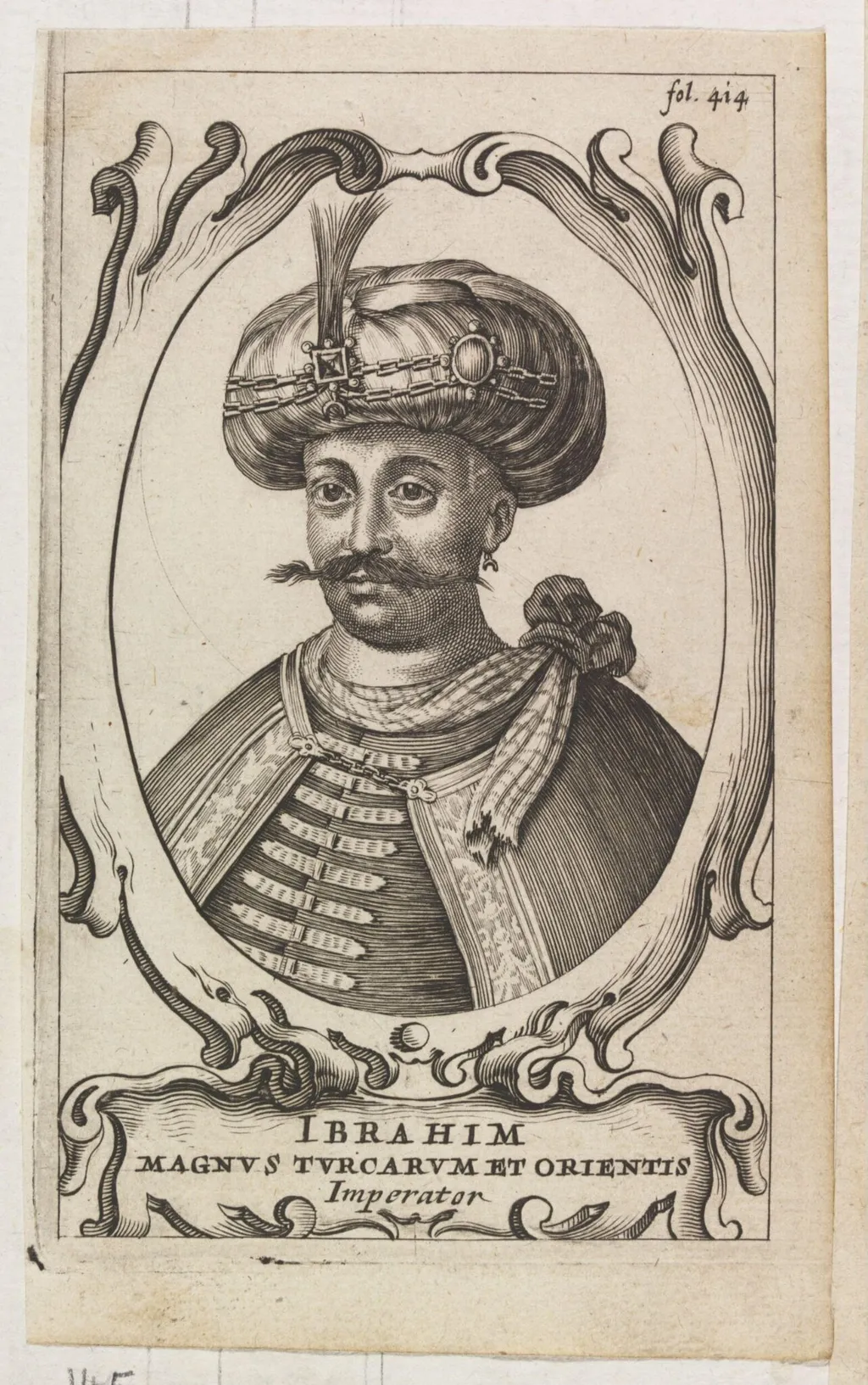 Turkish sultans, sultanas and other historical figures, by Unknown, 1644