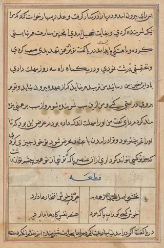 Tuti-Nama (Tales of a Parrot), by Unknown, 1560