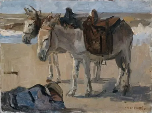 Twee ezeltjes, by Unknown