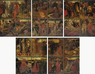 Twenty Scenes from the Life of Christ, by Unknown, 1500