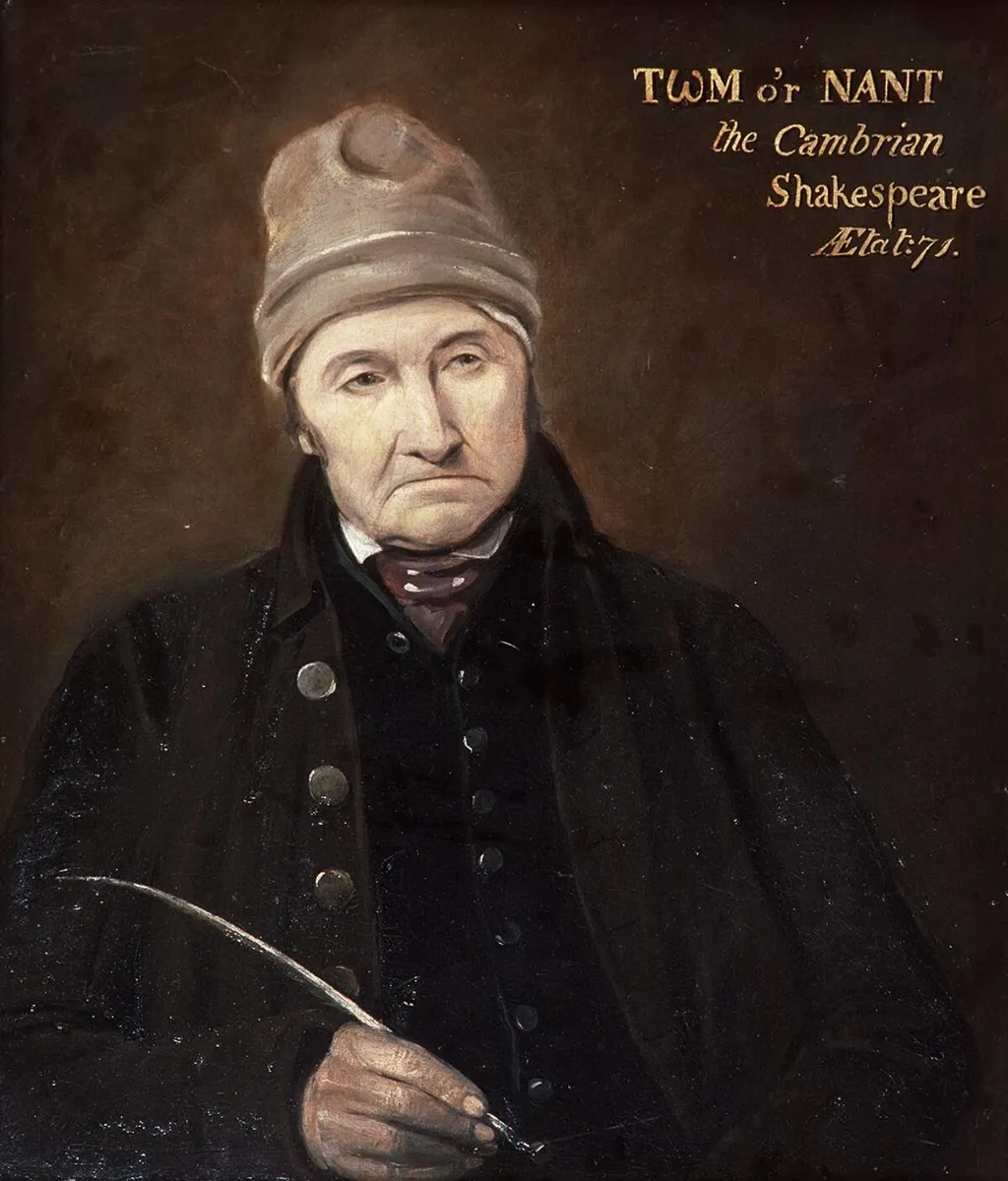 Twm o'r Nant, by Unknown, oil, 1850