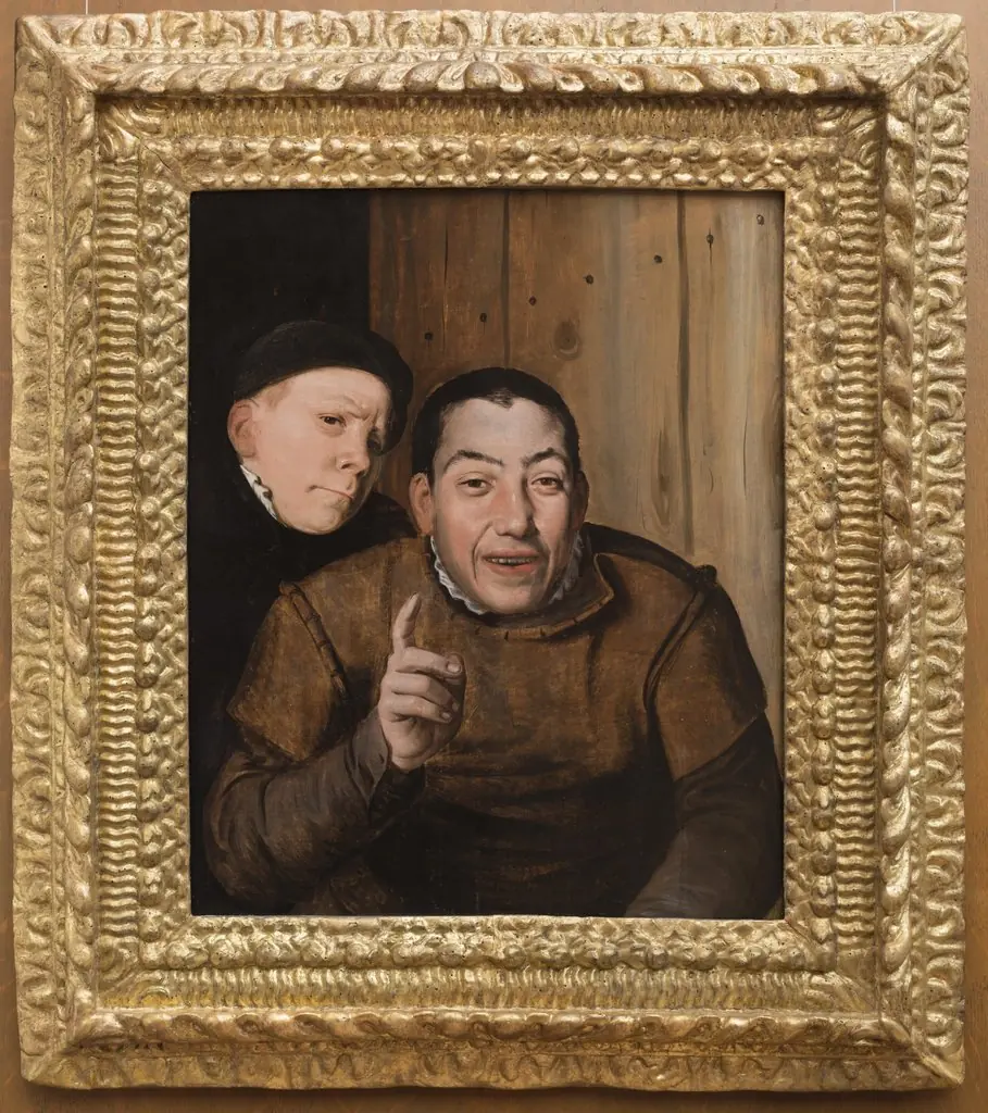 Two Jesters, by Unknown