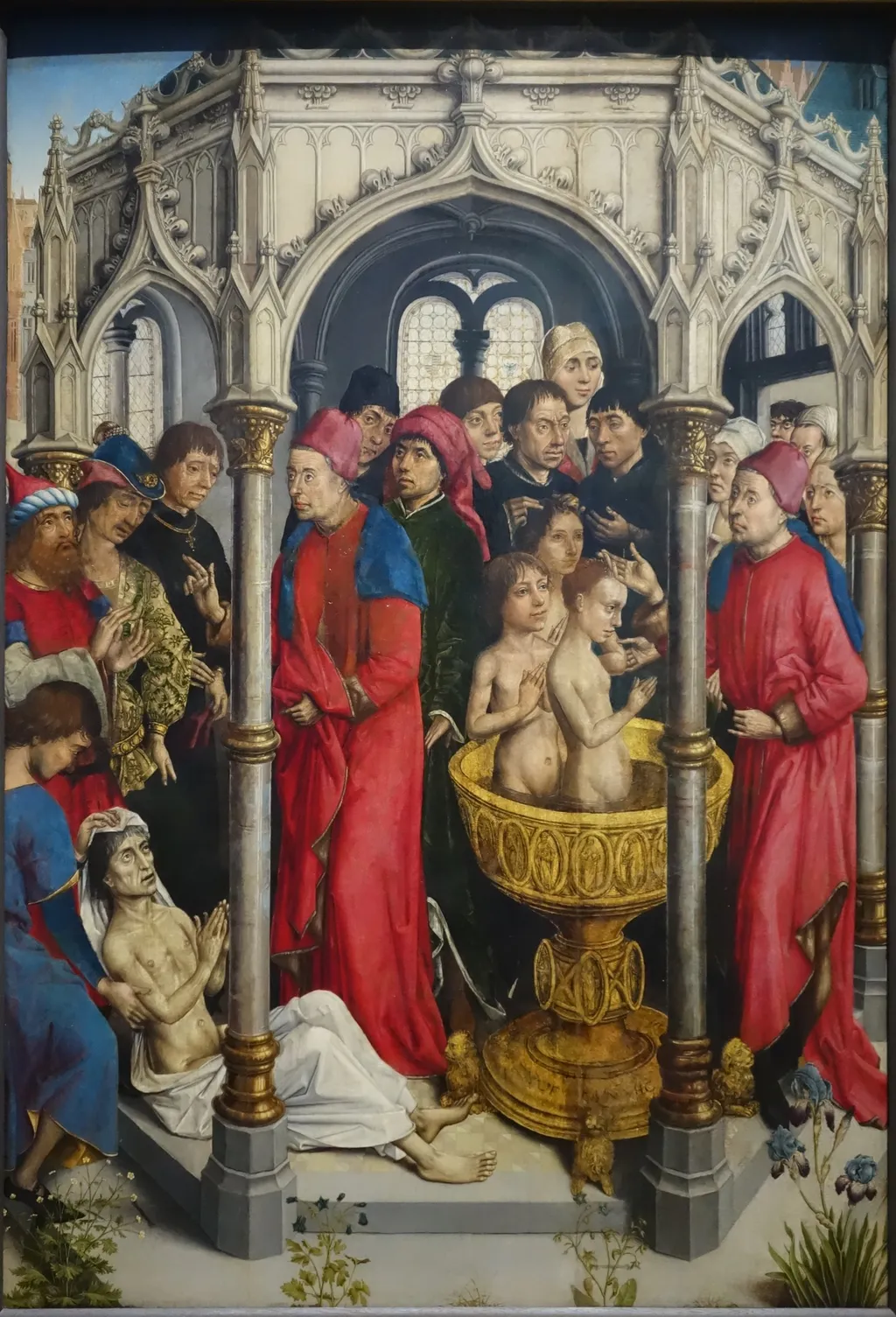 Two Scenes from the Life of a Saint, by Unknown, unspecified, 1498