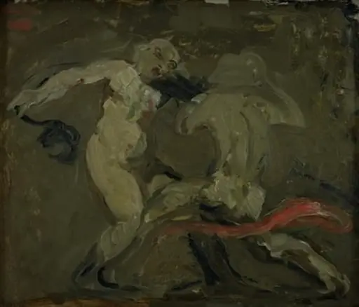 Two Witches Fighting, by Unknown