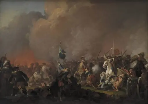 Udfaldet på Amager 1658 under Svenskekrigen 1657-60, by Unknown