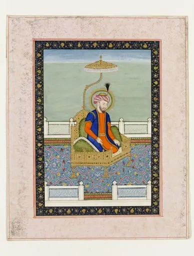 Umar Shaikh Mirza of Farghana, by Unknown