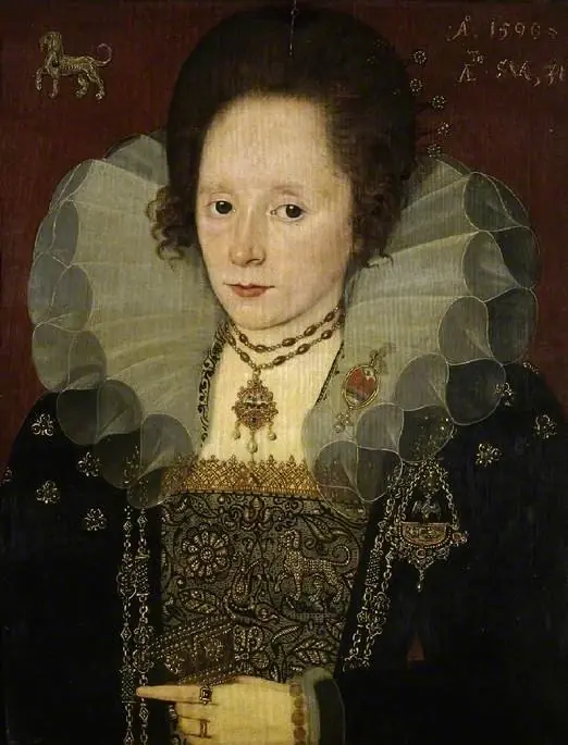 Unknown lady (Talbot Family), by Unknown