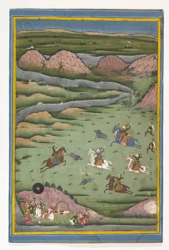 Representative work — Mughal Painting