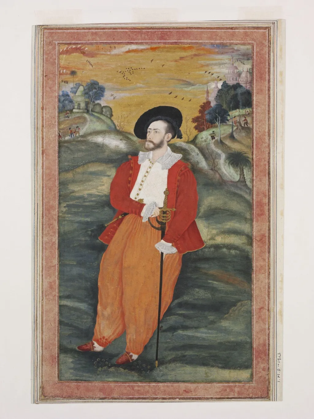 Untitled, by Unknown, paint, 1610