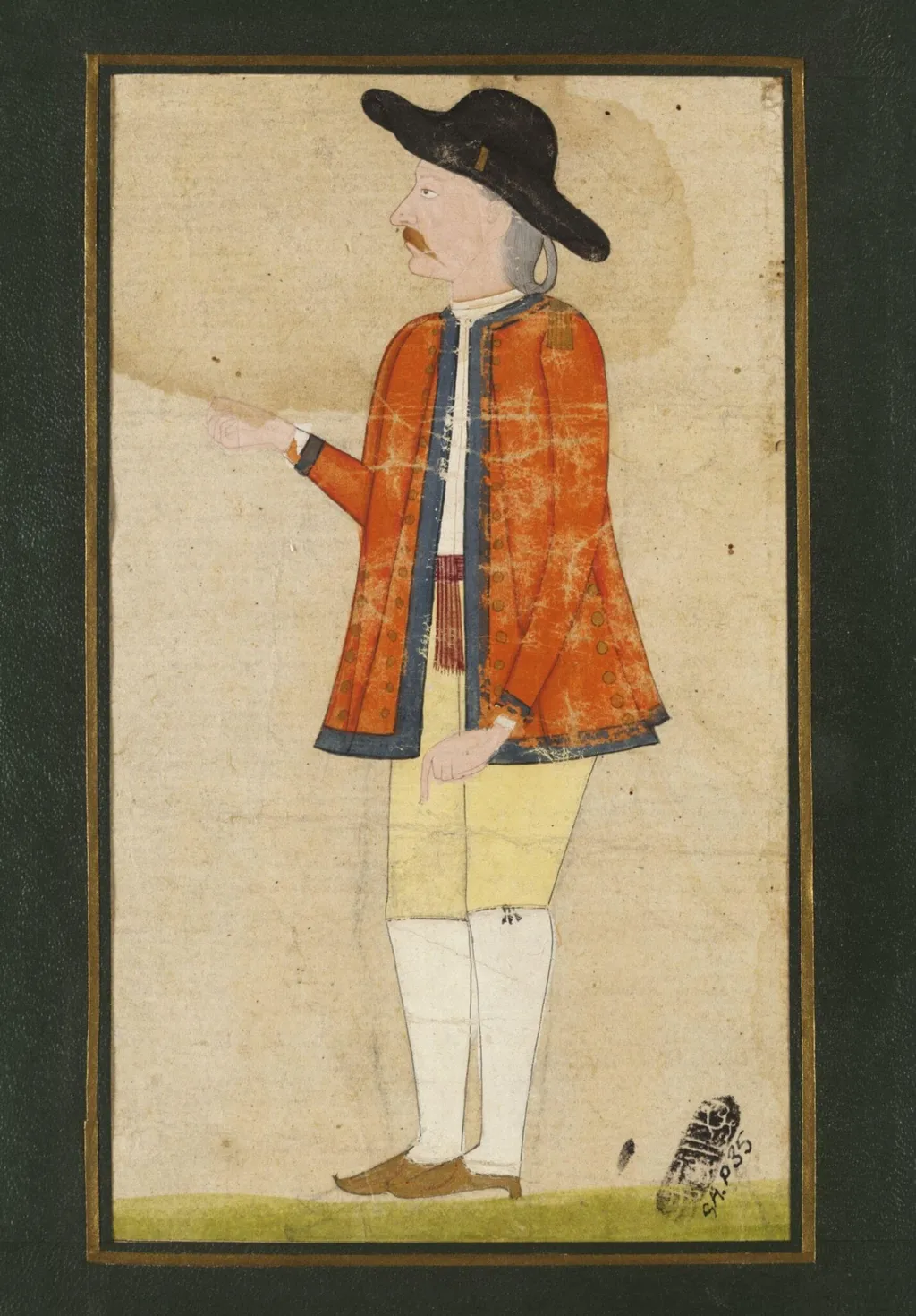Untitled, by Unknown, paint, 1774